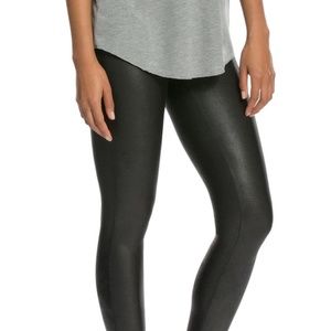 Spanx Faux Leather Leggings EUC XL